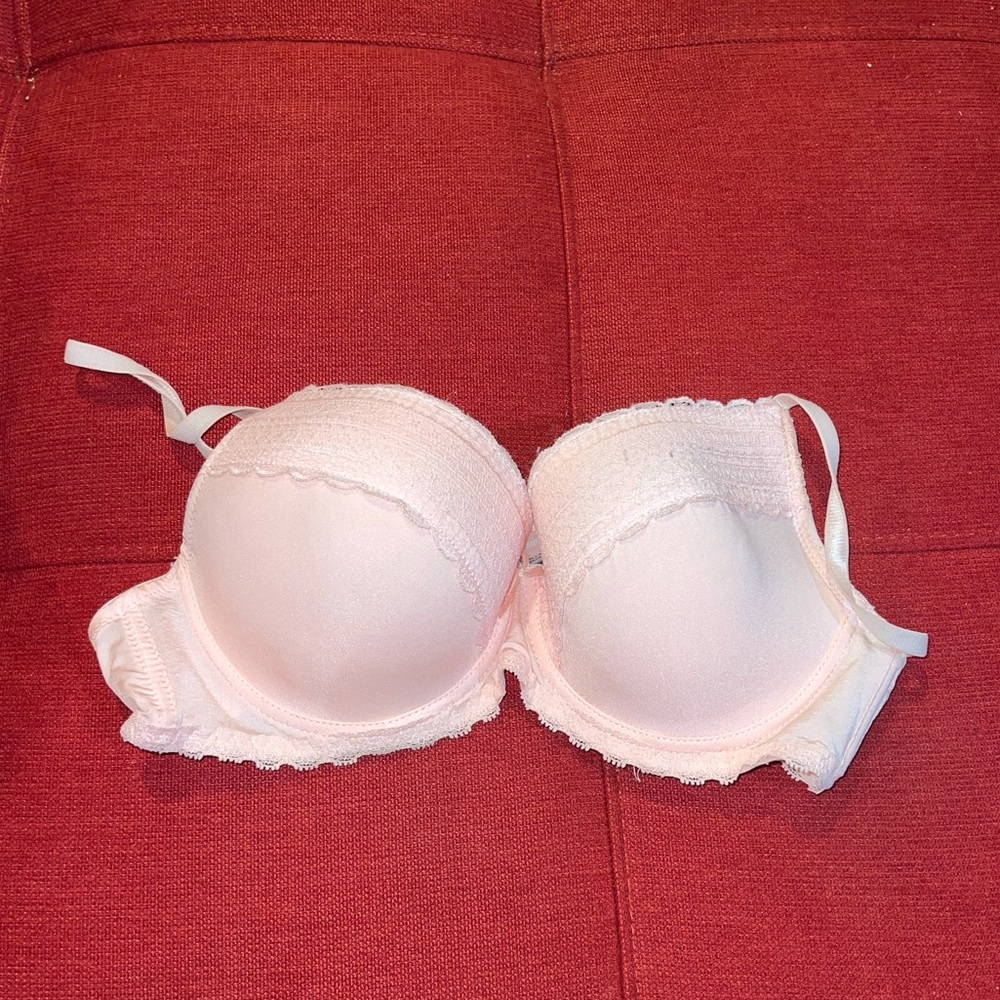Pink bra